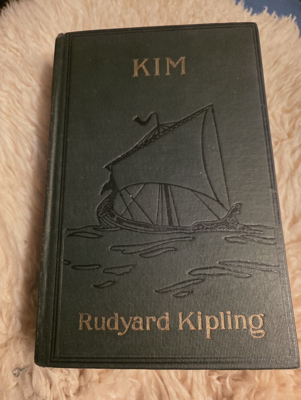 Kim/Rudyard Kipling/Doubleday, Page & Co/1901. First Edition